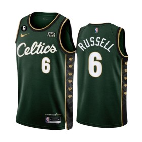 Dres Boston Celtics Bill Russell 6 Nike 2022-23 City Edition Zelena Swingman